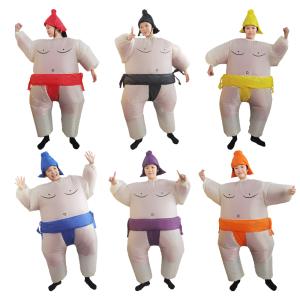 コスプレ クリスマス 筋肉 相撲服 相撲 力士 コスチューム 膨張 インフレータブル cos 空気充填 膨らむ 相撲衣装セット 変装 大人用 子供用