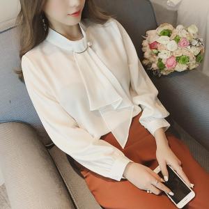 シャツブラウス レディース きれいめ 春夏秋 ...の詳細画像5
