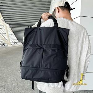 リュック 2WAY シューズ収納 多機能 ファ...の詳細画像5