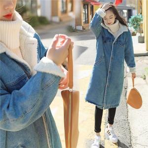 ボアジャケット デニム Gジャン レディース ...の詳細画像1