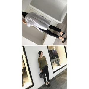 マタニティ パンツ スーツ テーパードパンツ ...の詳細画像5