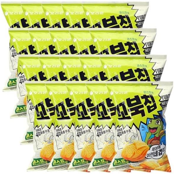 韓国お菓子　オリオン　コブクチップ TURTLE CHIPS 65g 人気商品 (２４個セット＜１B...