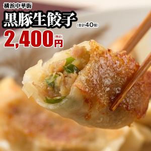 餃子 取り寄せ 冷凍餃子 黒豚生餃子 40個(20個入り×2箱) 販売個数2500万個突破・パリパリ感が他とは違う。 レトルト食品 お取り寄せグルメ｜中国料理世界大会チャンピオン皇朝