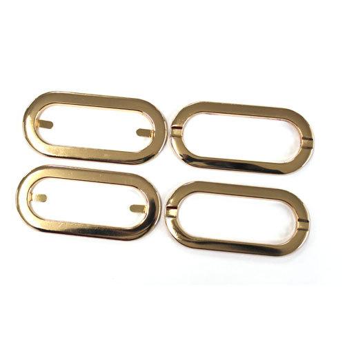 内藤商事　NASKA　持ち手　ツメ式ハトメ持ち手金具　楕円　B-50