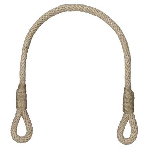 イナズマ　麻持ち手　手さげタイプ　37cm　BM-3648