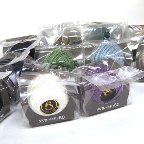 ダルマ毛糸（横田）　レース糸＃80　5g巻