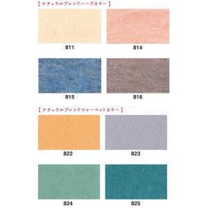 ハマナカ フェルト羊毛 ナチュラルブレンドの詳細画像2
