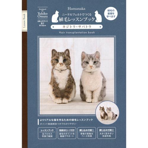 Hamanaka ハマナカ ミニブック 羊毛フェルト ニードルフェルトでつくる植毛レッスンブック キ...