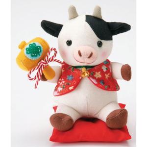 オリムパス　干支 丑　福ふくホルちゃん（ぬいぐるみキット）