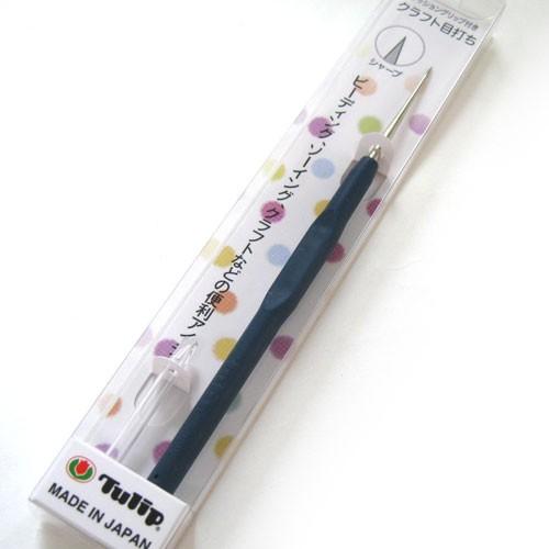 チューリップ クッショングリップ付きクラフト目打ちM