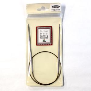 チューリップ 輪針　ニーナ　メタルニッティングニードルズ　60cm　0〜2号