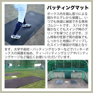 少年野球バッティング練習用ゴムマット バッティ...の詳細画像4