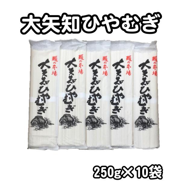 ギフト 冷麦 大矢知ひやむぎ 250g×10袋 お中元 お歳暮