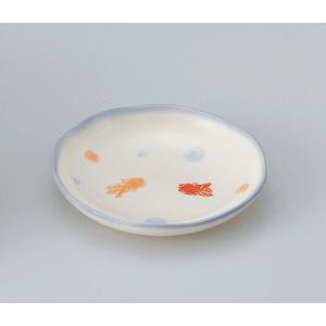 皿 ヤクミ皿　ほのぼの金魚｜ko-ricom