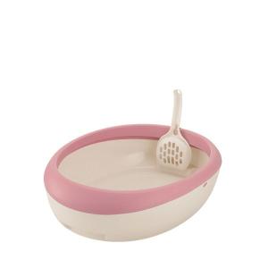 まとめ 信頼 ラプレ ネコトイレ M コーラルピンク ペット用品 5セット