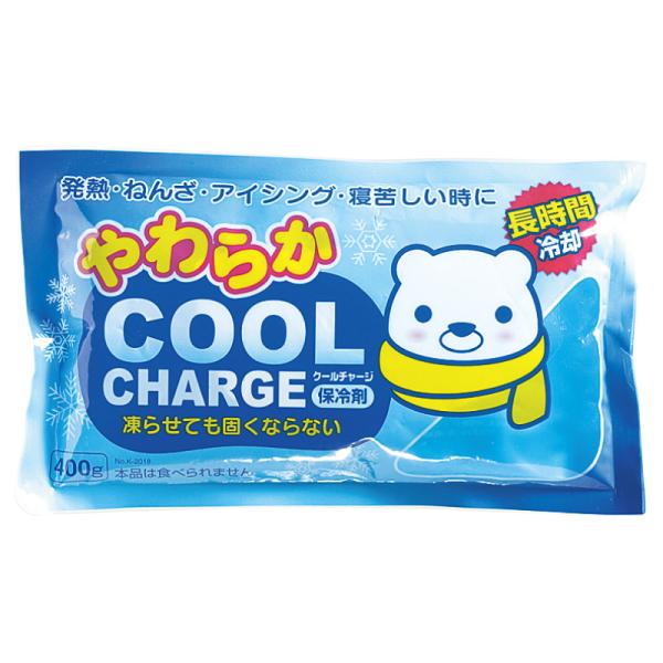 (40個セット)　やわらかクールチャージ400g（大袋入）　/日本製