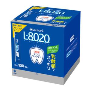 （10個セット）クチュッペ L-8020 爽快ミント スティックタイプ100本入(アルコール)　日本製　｜ko-sai22
