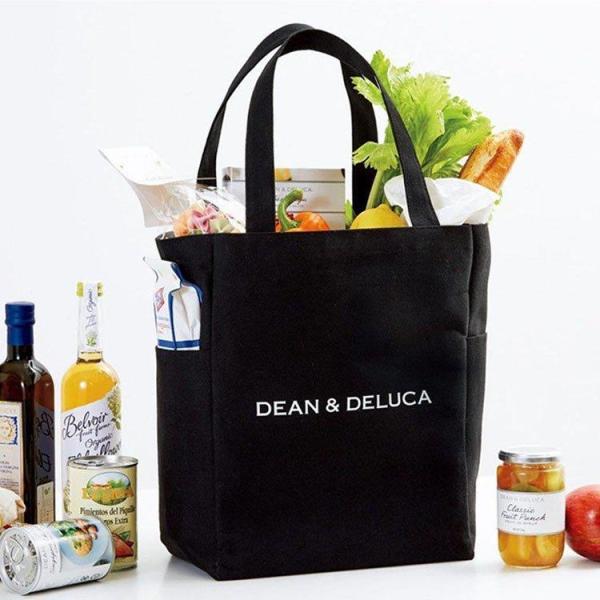 【二枚目21%off】 DEAN&amp;DELUCA ディーン＆デルーカ トートバック 肩掛け バッグ キ...