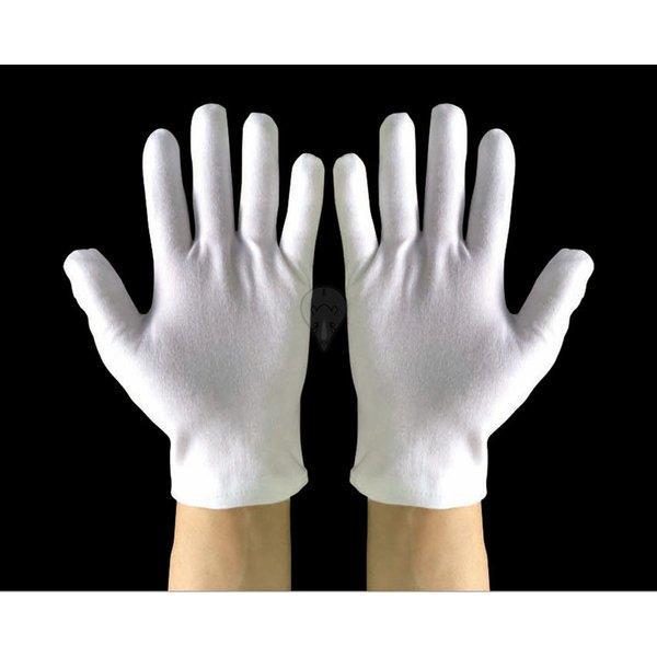 白手袋 警備 スムス手袋　作業用手袋 白 サンプル　品質管理用 ドライバー　運転手　汚れ防止　水洗い...