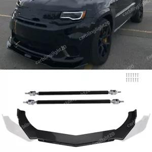 カーボンジープグランドチェロキー SRT SRT8 フロントバンパーリップ 