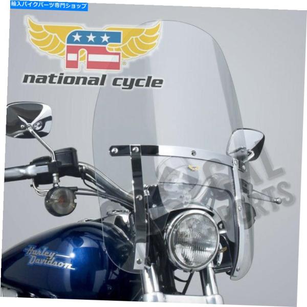 windshield ナショナルサイクル2007-2012ハーレー - ダビッドソンXL1200Nナ...