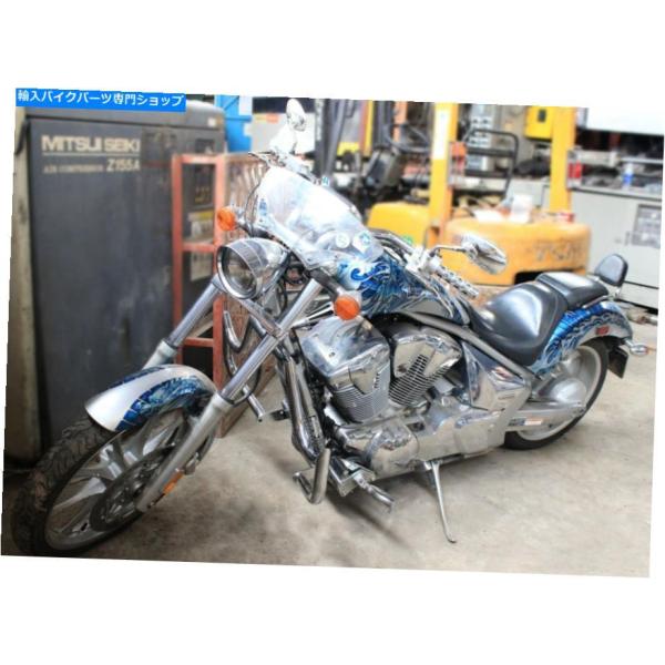 シーシーバー 旅客背もたれのSissy Bar Chrome Fit Honda Fury VT13...