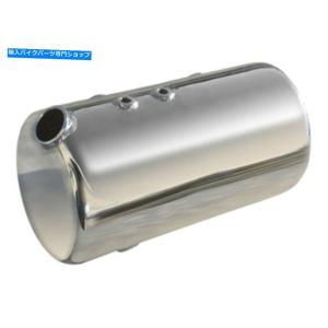 タンク Ultima Chromeラウンドオイルタンクサイドフィルユニバーサルハーレーチョッパーボバーカスタム Ultima Chrome Round Oil Tank Side Fill Univ