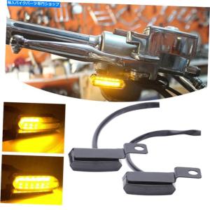 ウインカー ハーレーダビッドソンスポーツスター1200 883のためのオートバイのターン信号ハンドルバーライト Motorcycle Turn Signals Handlebar Ligh｜koalucky