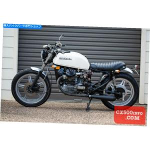 マフラー ホンダGL500 CX500フラットブラックカフェリバースコーンショートエキゾーストマフラーパイプ HONDA GL500 CX500 FLAT BLACK CAFE REVERSE C｜koalucky