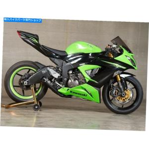 マフラー M4 GPマウントフルシステムセラミックブラックサテンマフラーKawasaki ZX6R 2013 2014 M4 GP Mount Full System CERAMIC BLACK SATIN muffle｜koalucky