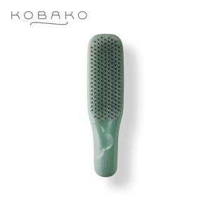 KOBAKO ヘアスムースブラシ（ハード・フォレストグリーン）  |  貝印 KOBAKO コバコ 公式 スカルプ ヘアブラシ シャンプーブラシ アウトバス｜kobako-official
