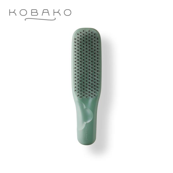 KOBAKO ヘアスムースブラシ（ハード・フォレストグリーン）  |  貝印 KOBAKO コバコ ...