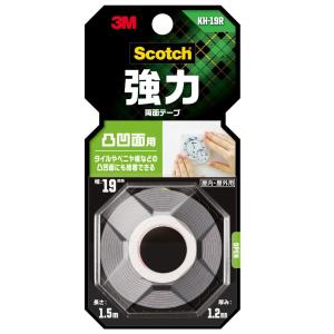 3M 超強力両面テープ 粗面素材用 幅19mm×長さ10m PRO-19R : 小箱屋