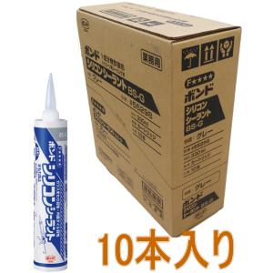 コニシ ボンド シリコンシーラント ライトグレー 330ml #05658 ケース