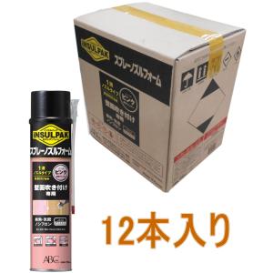 ウレタンフォーム　1箱12本入り abc 簡易型発泡ウレタンフォーム ショートフォーム360 389mL×12本／箱
