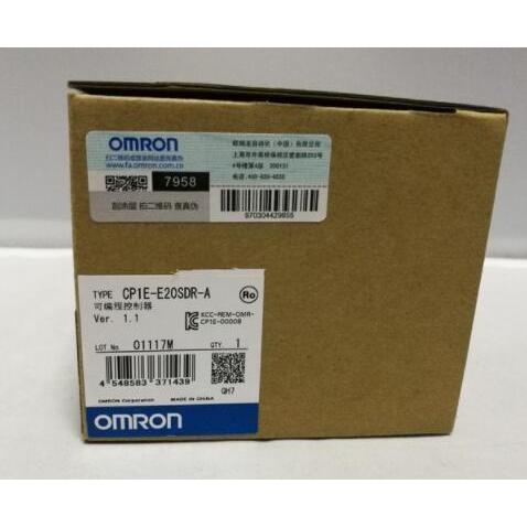 ★★新品★★OMRON/オムロン 　PLC 　CP1E-E20SDR-A　保証付き