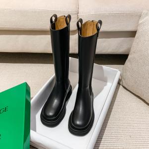 厚底ブーツ ロングブーツ レディース ストレッ...の詳細画像5