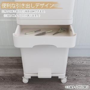 ゴミ袋付き ゴミ箱 2段 3段 分別ごみ箱 大...の詳細画像5