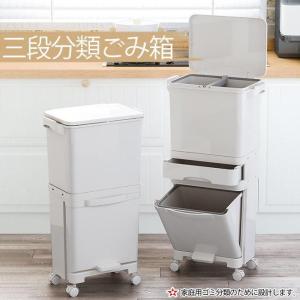 ゴミ袋付き ゴミ箱 2段 3段 分別ごみ箱 大...の詳細画像1