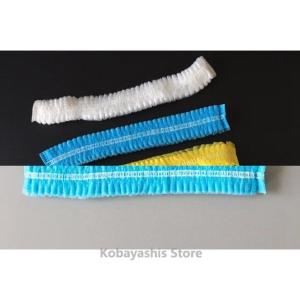 使い捨て不織布キャップ100枚入ヘアキャップネ...の詳細画像1