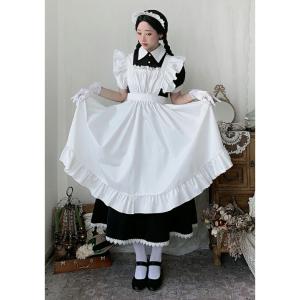 メイド服 ロング コスプレ ハロウィン衣装 長...の詳細画像2