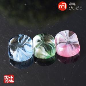 津軽びいどろ 箸置き まめ