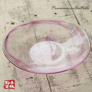 ガラス食器 和がらす 麺皿 ハンドメイドの詳細画像2