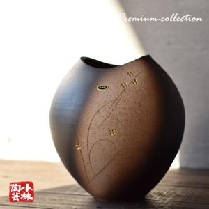 花器 花瓶 手作り 耳付六兵衛壺 :kaki-010:小林陶芸 - 通販 - Yahoo