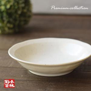 食器 アウトレット アイボリー梨地 浅鉢 大の詳細画像1