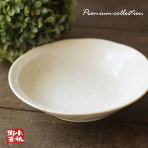 食器 アウトレット アイボリー梨地 浅鉢 大の詳細画像4
