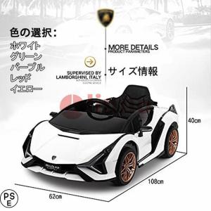 電動乗用カー 乗用玩具 電気自動車 電動自動車 子供用 電動ラジコンカー 揺れ機能付き リモコン付き...