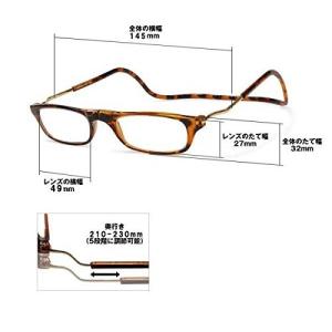 老眼鏡 クリックリーダー Lサイズ(エクスパン...の詳細画像4