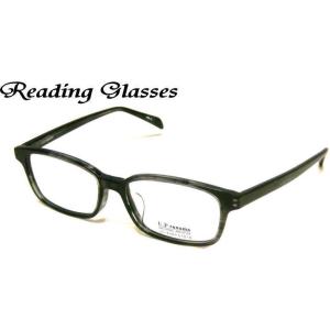 老眼鏡 おしゃれ 男性用シニアグラス リーディンググラス ケース付き 薄型レンズ (UP-4207) 送料無料｜kobayashilens