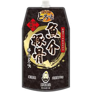 創味食品 とろっと 魚介豚骨 1kg 業務用 スープ ( ラーメンスープ )